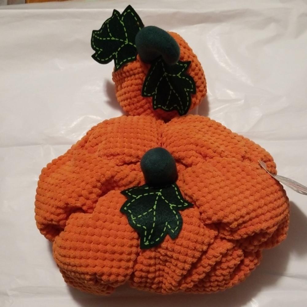 Bootique Dog Costume Pumpkin Hat Small New 13-15 "
